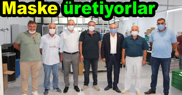Yalova da Covid19 Maskeleri üretiliyor
