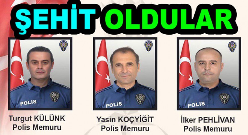 YALOVA’DA DEAŞ OPERASYONUNDA 3 POLİS ŞEHİT, 9 POLİS YARALI