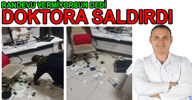 Yalova da doktor saldırıya uğradı