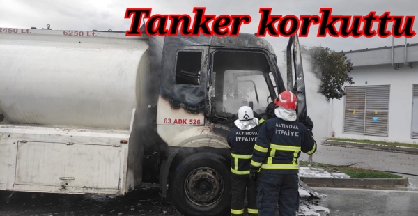 YALOVA DA DOLU TANKER YANDI