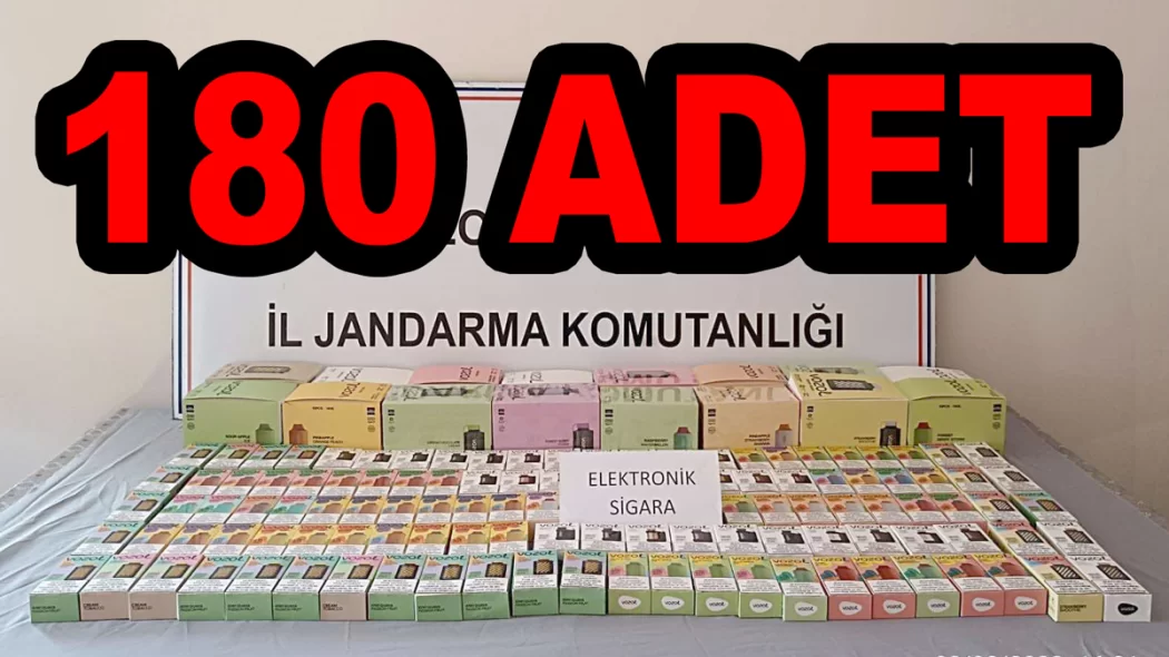 YALOVA DA ELEKTRONİK SİGARA ELE GEÇİRİLDİ