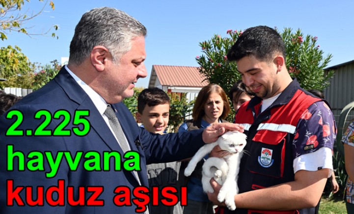 YALOVA’DA İKİBİNDEN FAZLA KUDUZ AŞISI YAPILDI