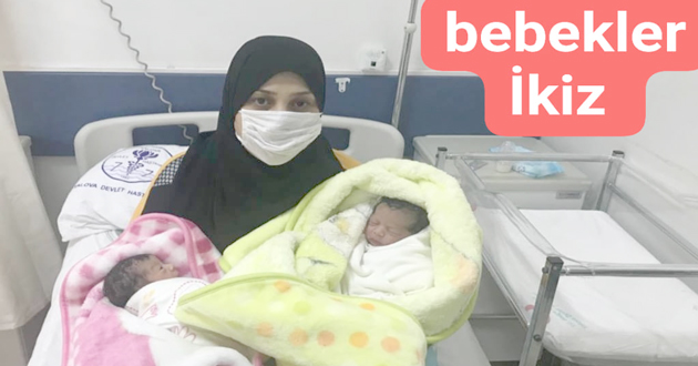 Yalova da ilk bebekler ikiz