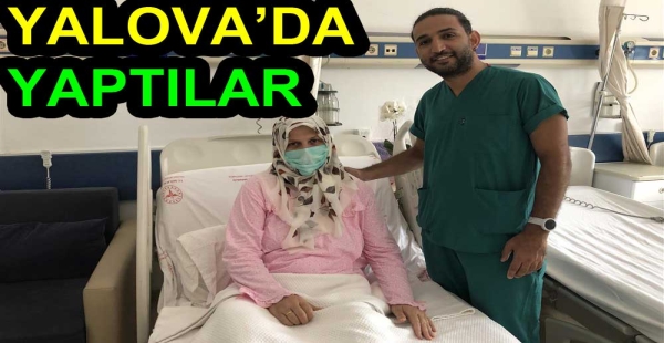 YALOVA DA KANSER AMELİYATI YAPILDI