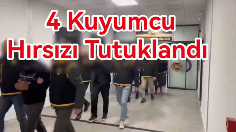 YALOVA’DA KUYUMCU SOYGUNCUSU 4 KİŞİ TUTUKLANDI