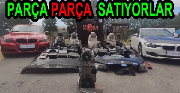 YALOVA DA OTOMOBİL OPERASYONU GERÇEKLEŞTİ