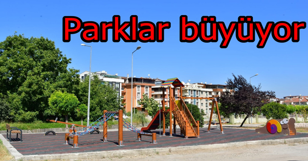 ​Yalova da parklar büyüyor