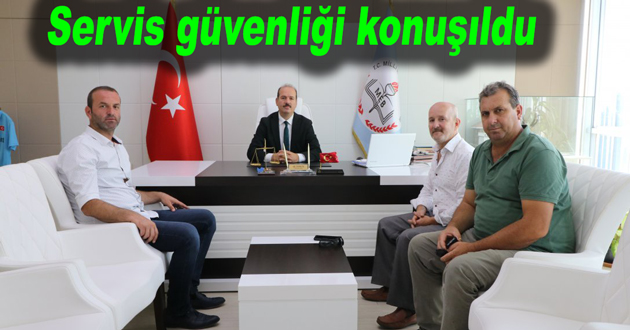 Yalova da Servisler masaya yatırıldı