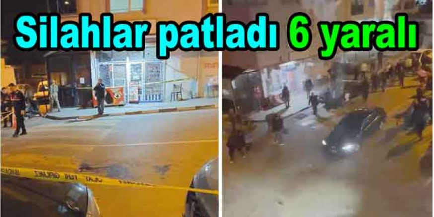 YALOVA’DA SİLAHLI ÇATIŞMA 6 YARALI