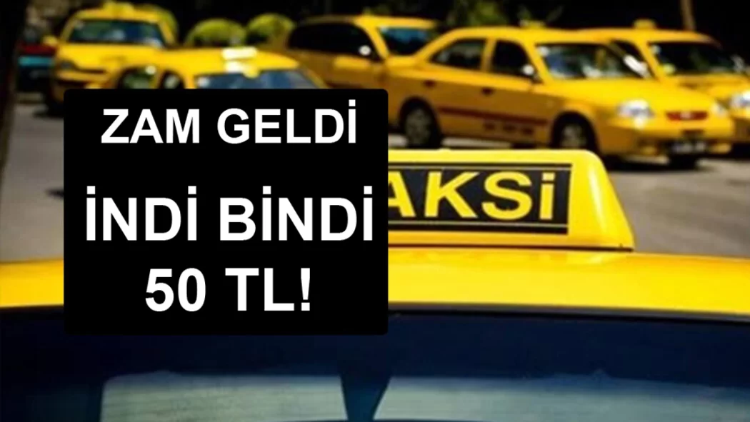 YALOVA DA TAKSİYE ZAM GELDİ