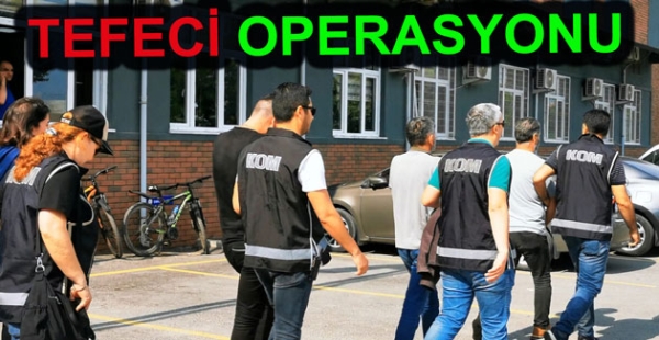 YALOVA DA TEFECİLİK OPERASYONU