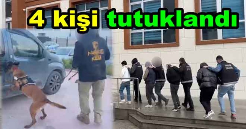 YALOVA’DA UYUŞTURUCU OPERASYONUNDA 4 TUTUKLAMA