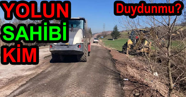 Yalova da yol sahipsiz kalmış