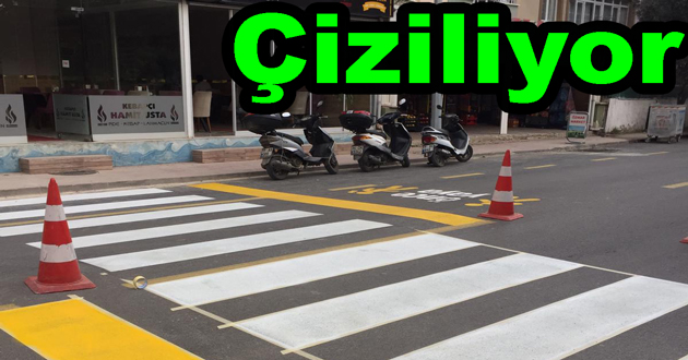 Yalova da Yollar çizildi
