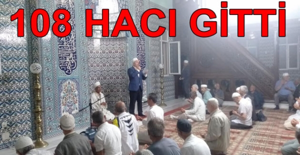 YALOVA DAN 108 HACI GİTTİ