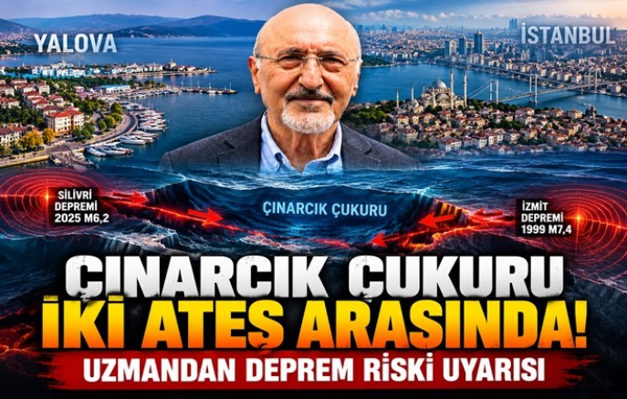 YALOVA DEPREMİ SONRASI ÇINARCIK ÇUKURU İKİ ATEŞ ARASINDA