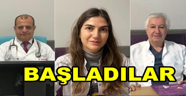 YALOVA DEVLET HASTANESİNE ÜÇ DOKTOR