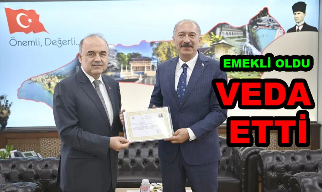 YALOVA EMNİYET MÜDÜRÜ VEDA ETTİ