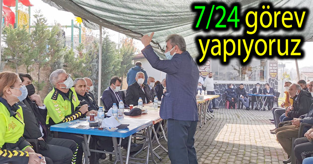 YALOVA İÇİN 7/24 ÇALIŞIYORUZ