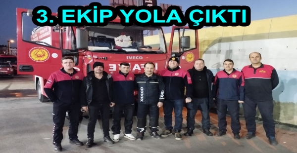 YALOVA İTFAİYESİ 3. EKİBİ GAZİANTEP’DE