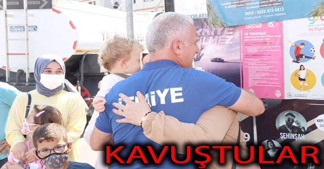 ​Yalova lı itfaiyeciler döndü