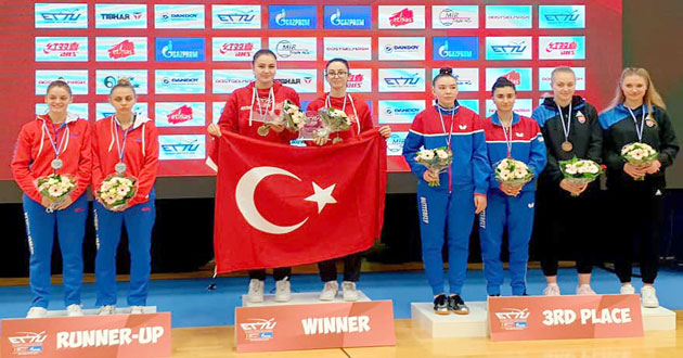 Yalova lı tenisçiler Avrupa şampiyonu