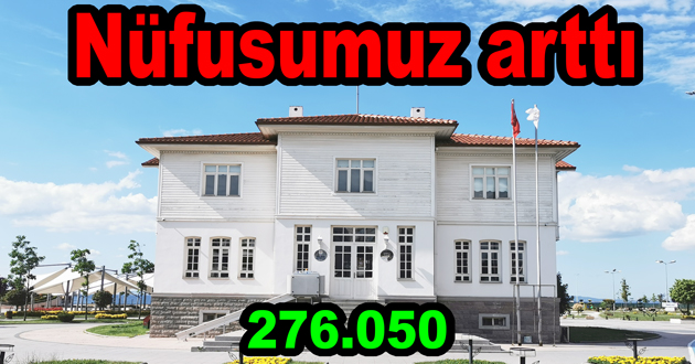 Yalova nın nüfusu arttı
