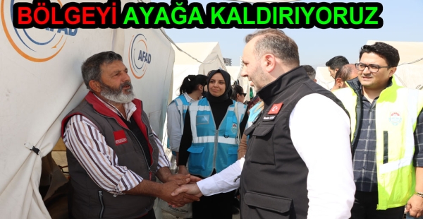 YALOVA OLARAK DEPREM BÖLGESİNİ AYAĞA KALDIRIYORUZ