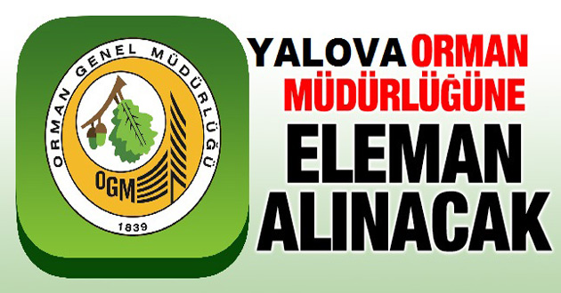 YALOVA ORMAN İŞLETMESİNE  200 İŞÇİ ALINACAK