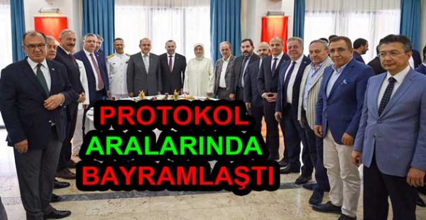 YALOVA PROTOKOLÜ KENDİ ARASINDA BAYRAMLAŞTI