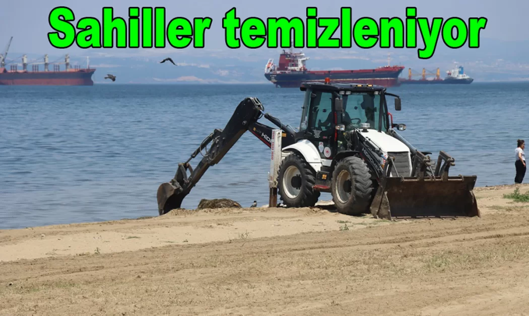 YALOVA SAHİLLERİ TEMİZLENİYOR