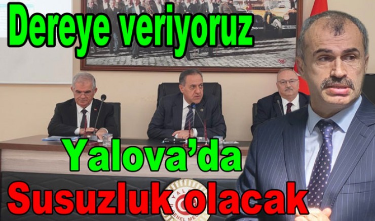 YALOVA SU ALARMINDA! BARAJ DOLU AMA TEHLİKE KAPIDA