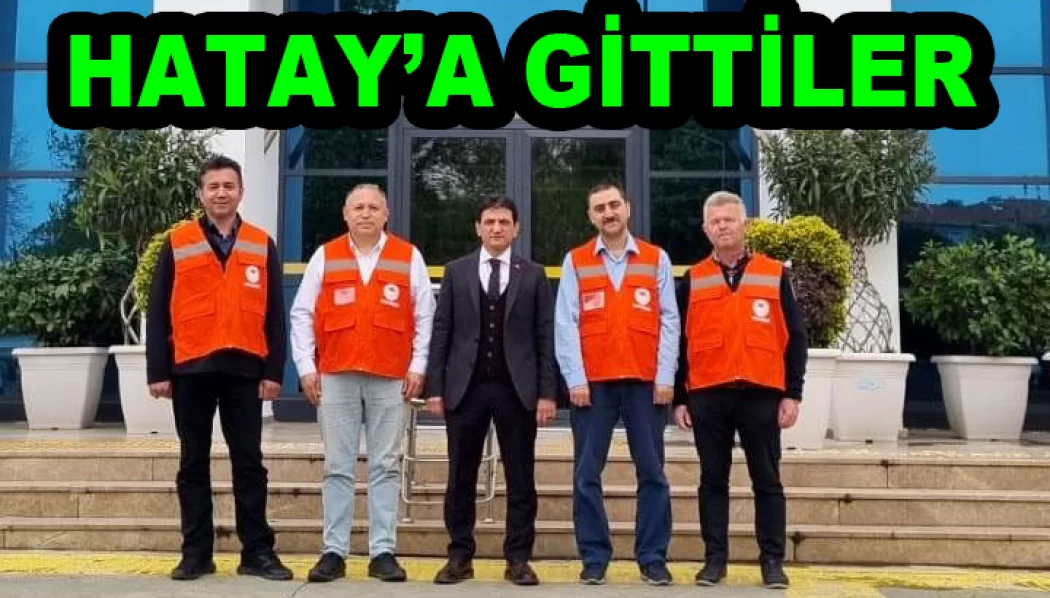 YALOVA TARIM EKİBİ HATAY’A GİTTİ