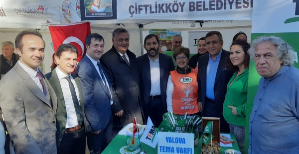 YALOVA TEMA KİVİ FESTİVALİNDE STAND AÇTI