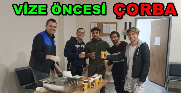 YALOVA ÜNİVERSİTESİ ÇORBA DAĞITIYOR