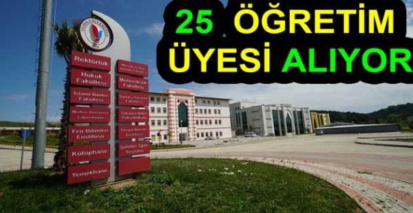YALOVA ÜNİVERSİTESİ ÖĞRETİM GÖREVLİSİ ALIYOR