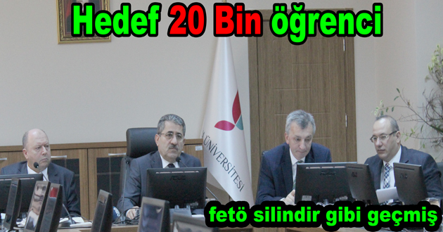 Yalova Üniversitesinde hedef 20 Bin öğrenci