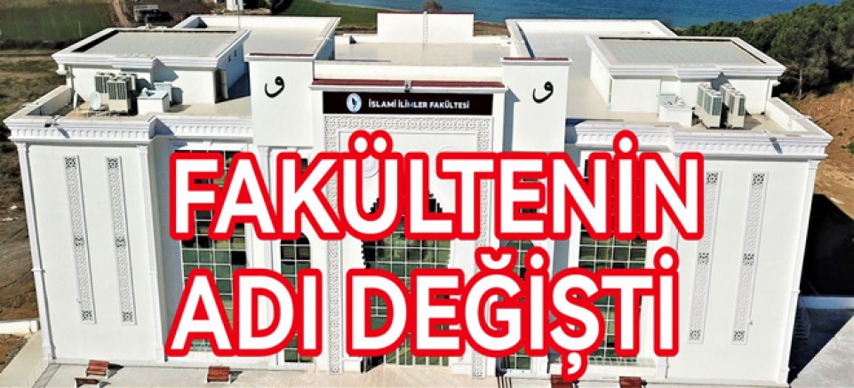 YALOVA ÜNİVERSİTESİNDE İLAHİYAT FAKÜLTESİ OLDU