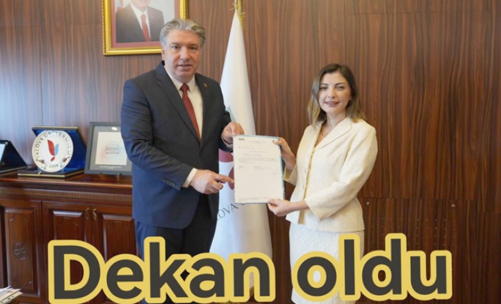 YALOVA ÜNİVERSİTESİNE DEKAN ATANDI