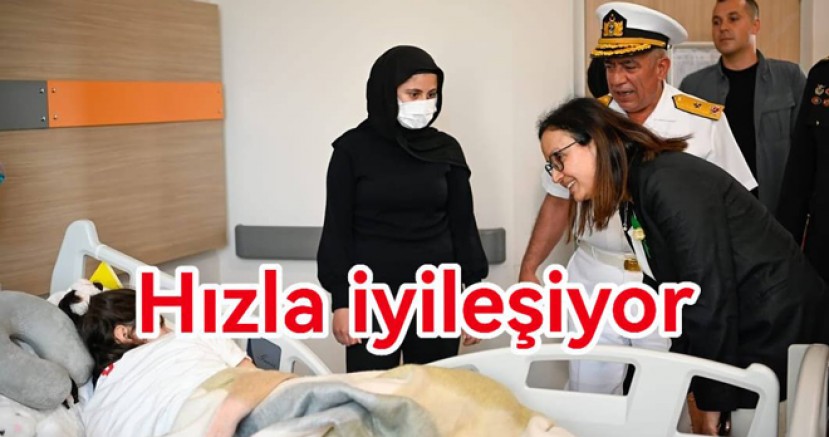 YALOVA VALİSİ KAZAZEDE ÖĞRENCİYİ UNUTMADI