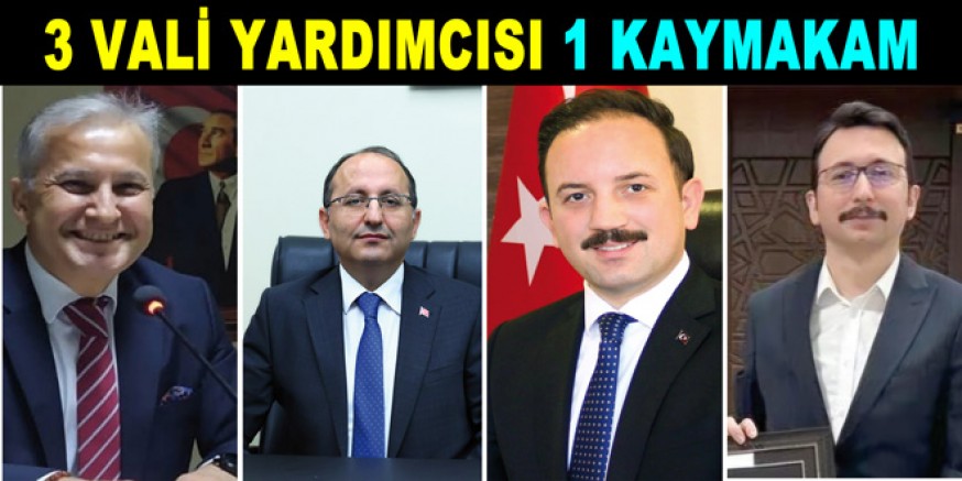 YALOVA’YA 3 VALİ YARDIMCISI GELDI KAYMAKAM DEĞİŞTİ