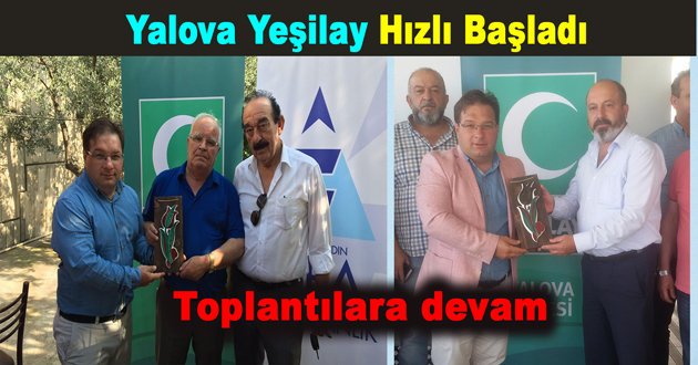 Yalova Yeşilay Cemiyeti Yeni Döneme Hızlı Başladı