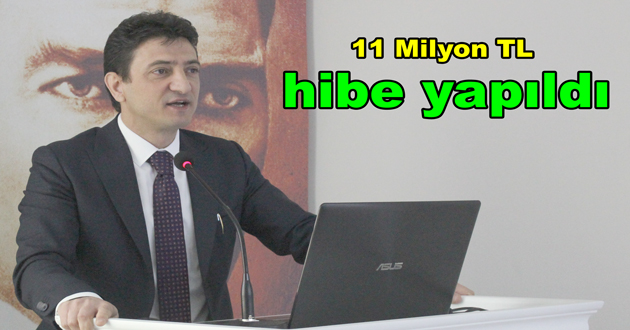 Yalovada 11 Milyon TL hibe yapıldı