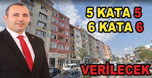YALOVA’DA 5 ve 6 KATLI BİNALAR YAPILACAK