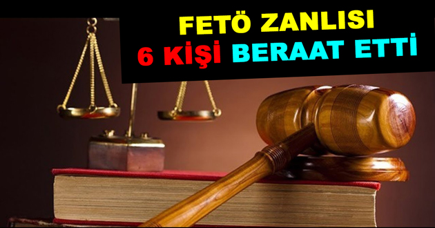YALOVA'DA FETÖ ZANLISI 6 KİŞİ BERAAT ETTİ
