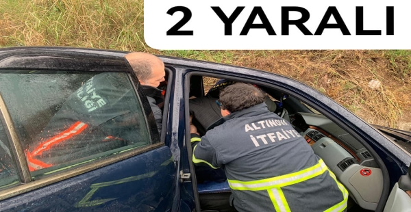 YALOVA'DA KAZA YAPTI 2 YARALI