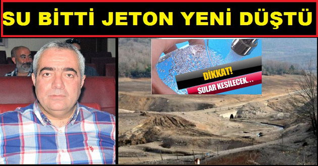 YALOVA'DA SU BİTTİ  JETON YENİ  DÜŞTÜ