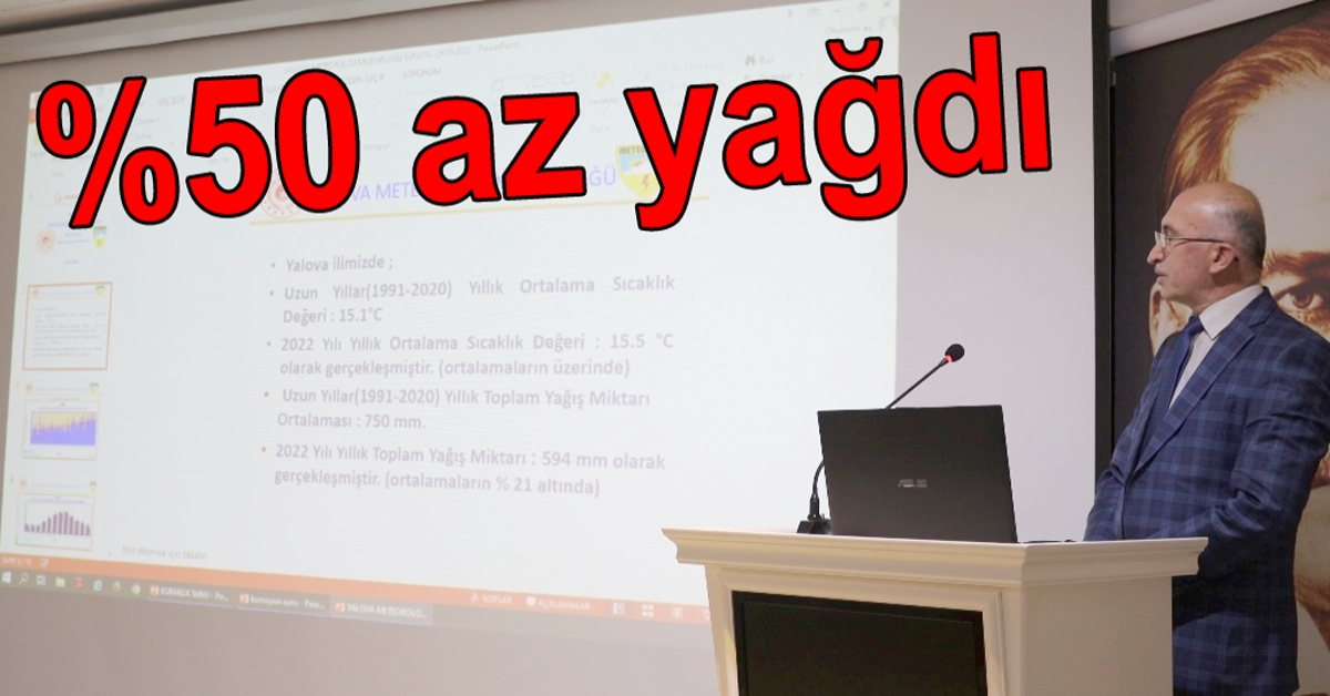 YALOVA'DA YAĞIŞLAR YARI YARIYA DÜŞTÜ
