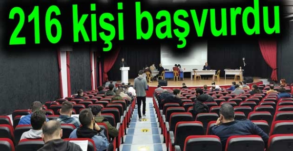 YALOVA'DAKİ İŞE İLGİ OLMADI