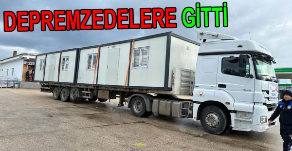 YALOVA’DAN KONTEYNERLAR YOLA ÇIKTI